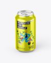 Two Aluminium Cans Mockup