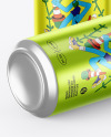 Two Aluminium Cans Mockup