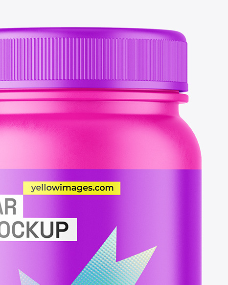 Matte Jar Mockup