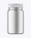 Metallic Jar Mockup