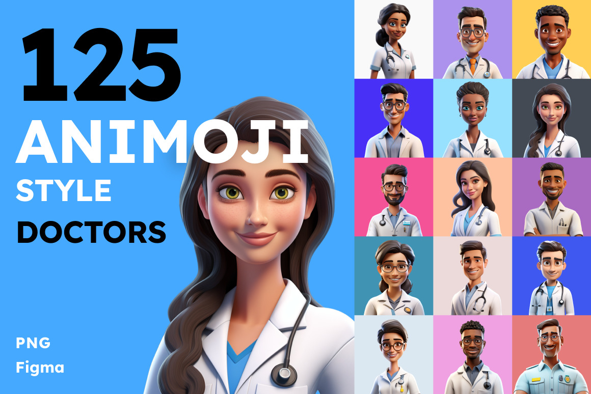 125 Animoji - Doctors 125 Animoji - Doctors