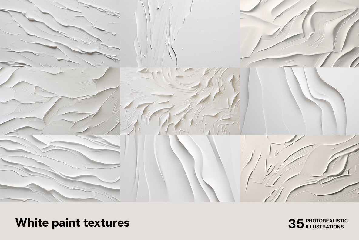 White paint textures White paint textures