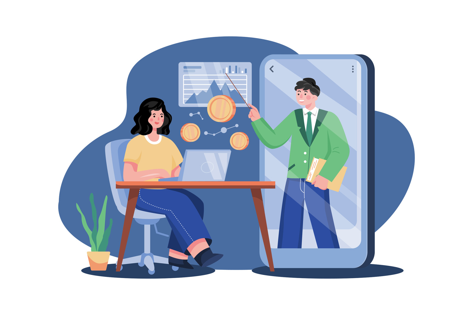 M437_Cryptocurrency Illustration Pack M437_Cryptocurrency Illustration Pack