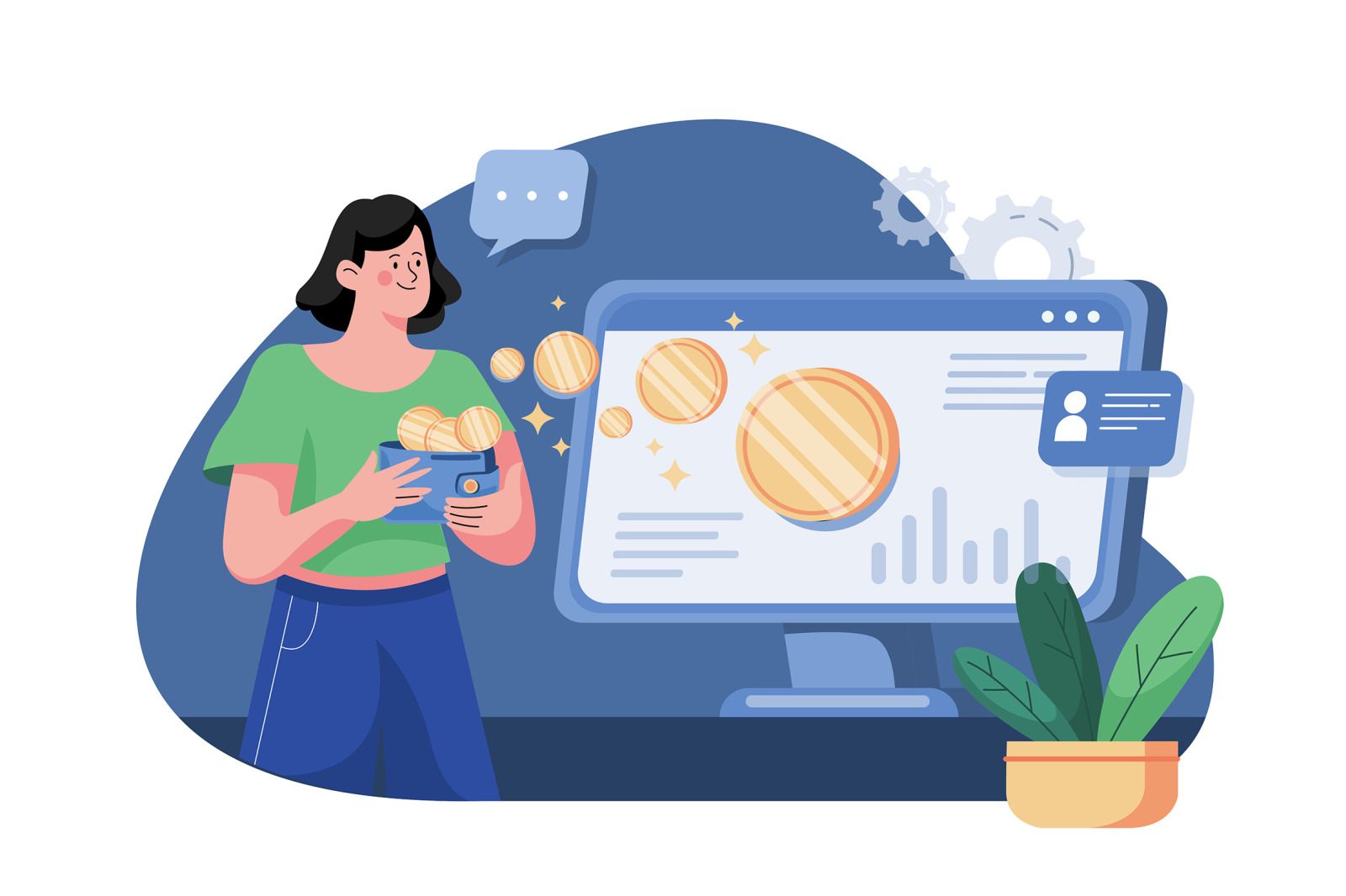 M438_Bitcoin & Blockchain Illustrations M438_Bitcoin & Blockchain Illustrations
