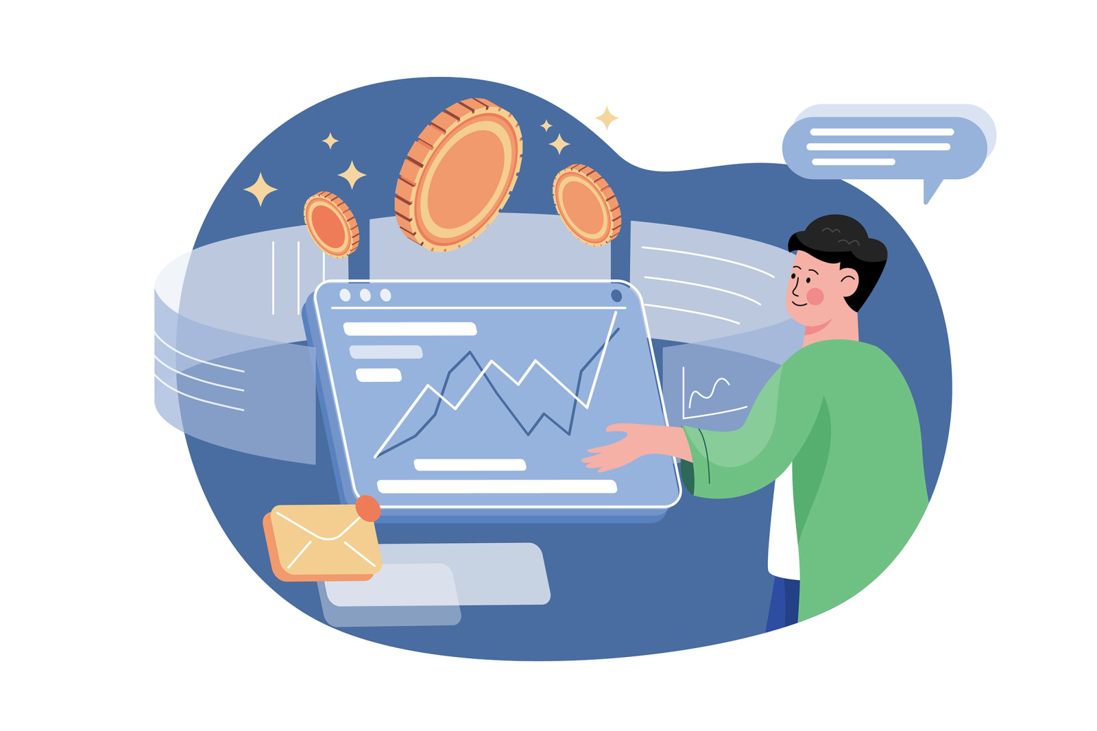 M438_Bitcoin & Blockchain Illustrations M438_Bitcoin & Blockchain Illustrations