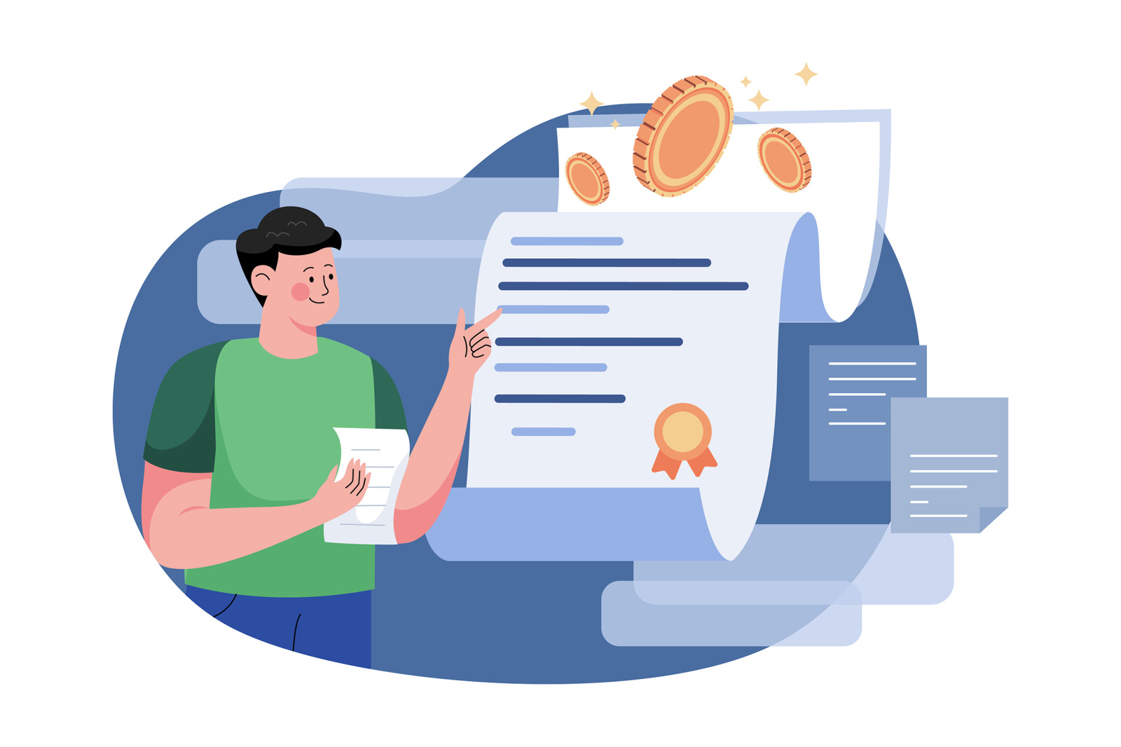M438_Bitcoin & Blockchain Illustrations M438_Bitcoin & Blockchain Illustrations