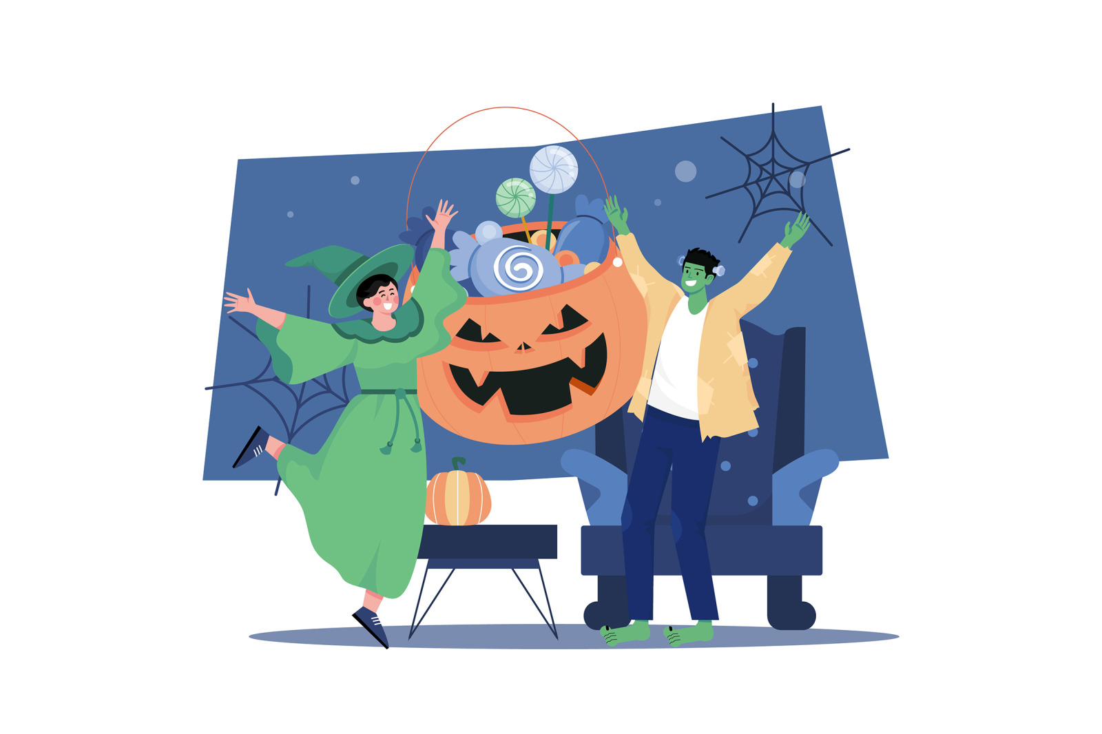 M538_ Halloween Illustration Pack