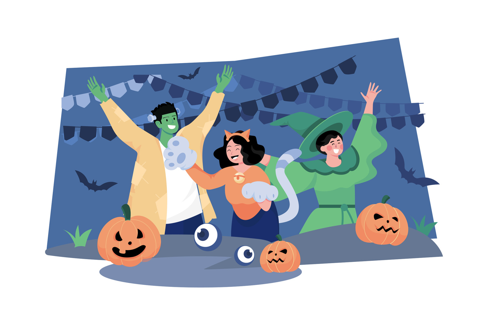 M538_ Halloween Illustration Pack M538_ Halloween Illustration Pack