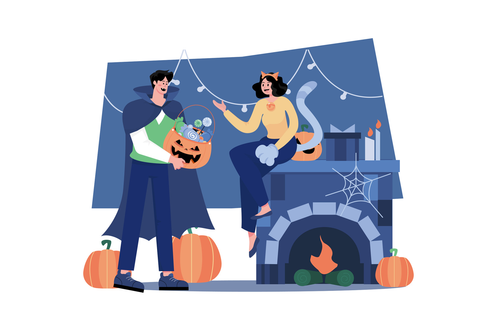 M538_ Halloween Illustration Pack