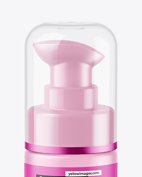 Frosted Cosmetic Bottle Mockup