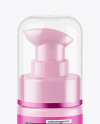 Frosted Cosmetic Bottle Mockup