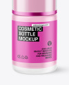 Frosted Cosmetic Bottle Mockup