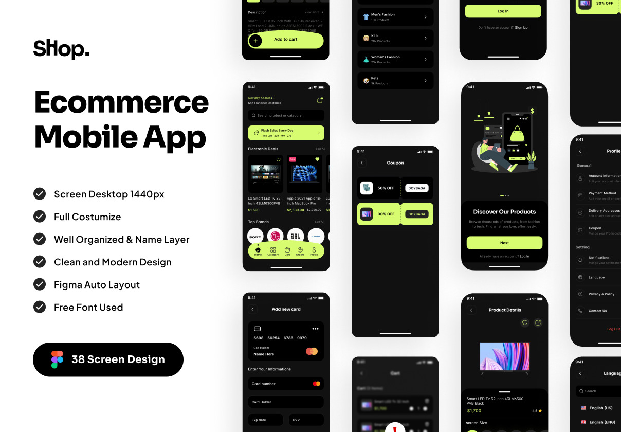 Shop - Ecommerce Mobile App Shop - Ecommerce Mobile App