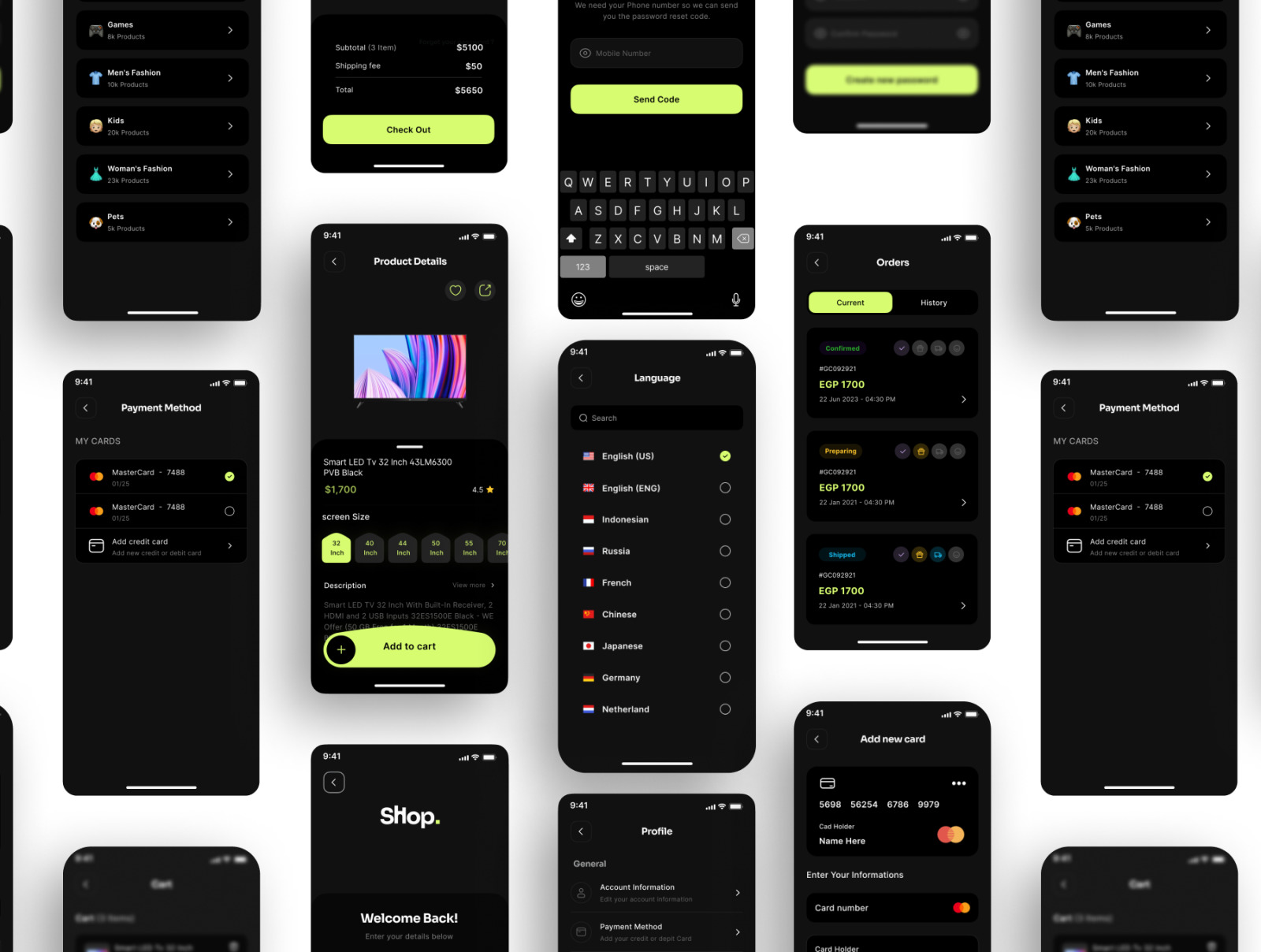 Shop - Ecommerce Mobile App Shop - Ecommerce Mobile App