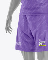 Soccer Kit w/ Mannequin Mockup - Half Side View