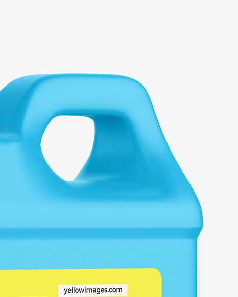 Plastic Jerry Can Mockup