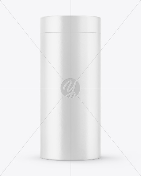 Glossy Paper Tube Mockup