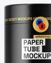 Glossy Paper Tube Mockup