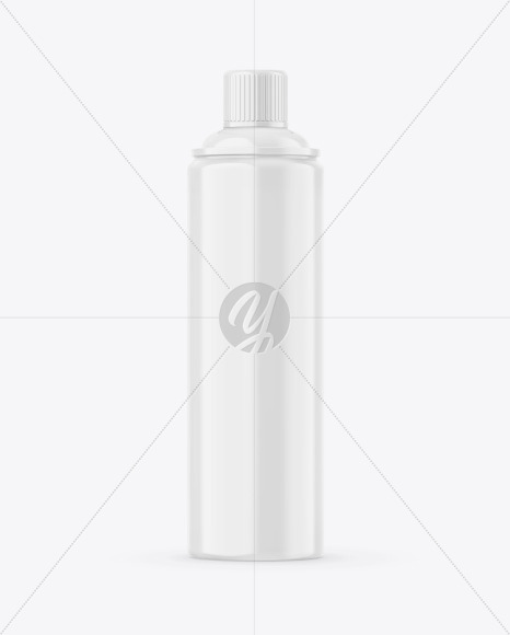 Glossy Fire Extinguisher Spray Mockup