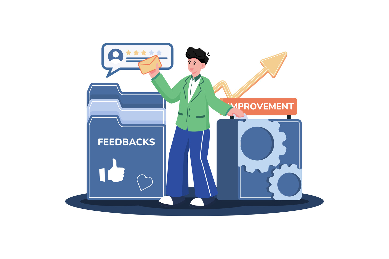 M730_Customer Feedback Illustration Pack 2 M730_Customer Feedback Illustration Pack 2