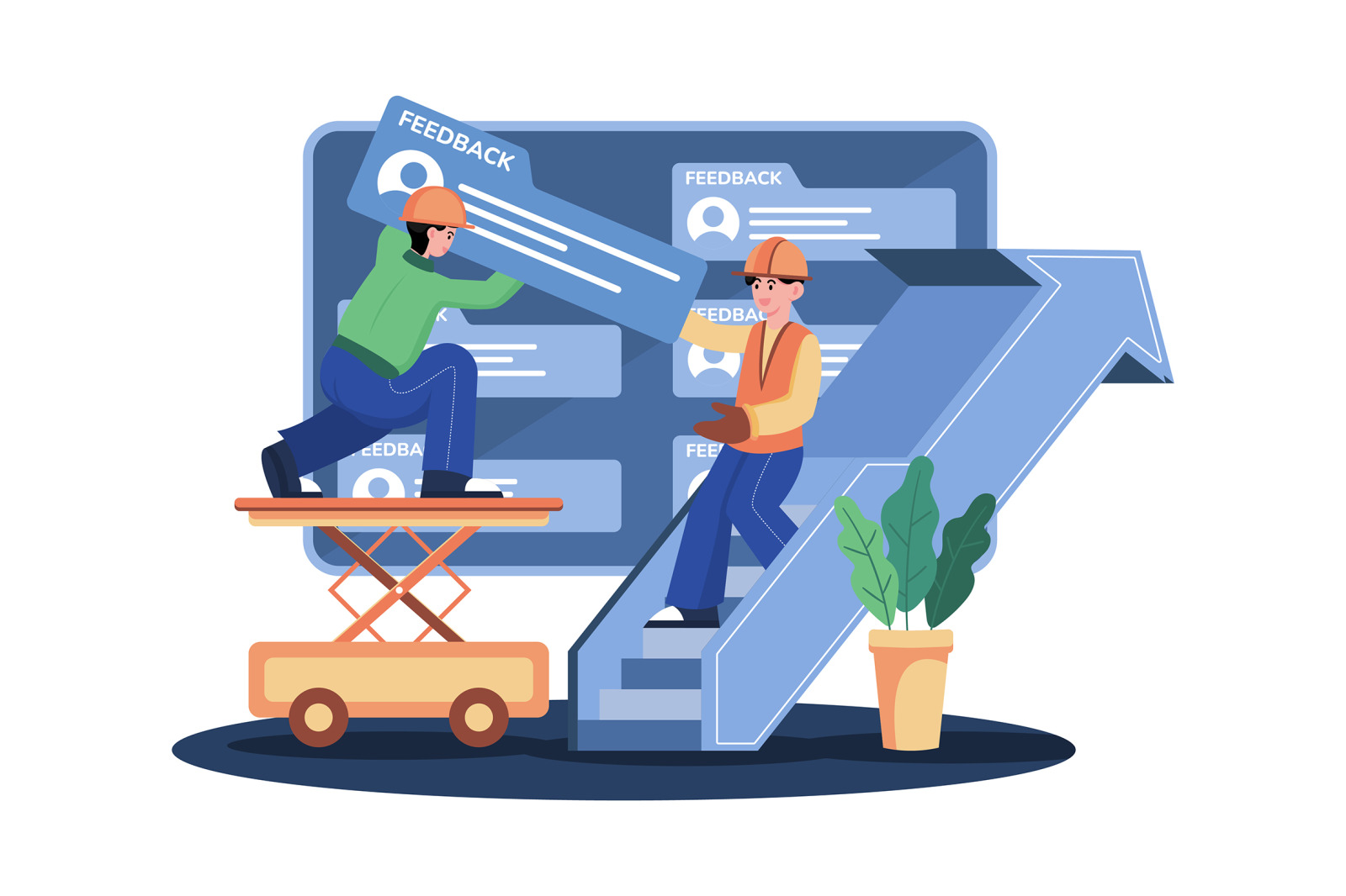 M730_Customer Feedback Illustration Pack 1 M730_Customer Feedback Illustration Pack 1