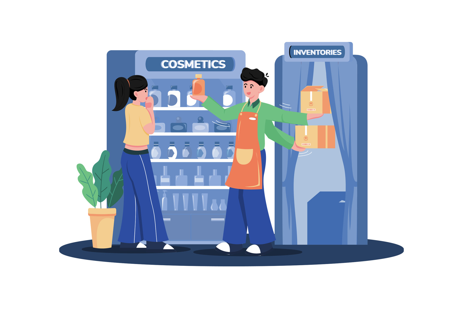 M731_Multitasking Concept Illustration Pack M731_Multitasking Concept Illustration Pack