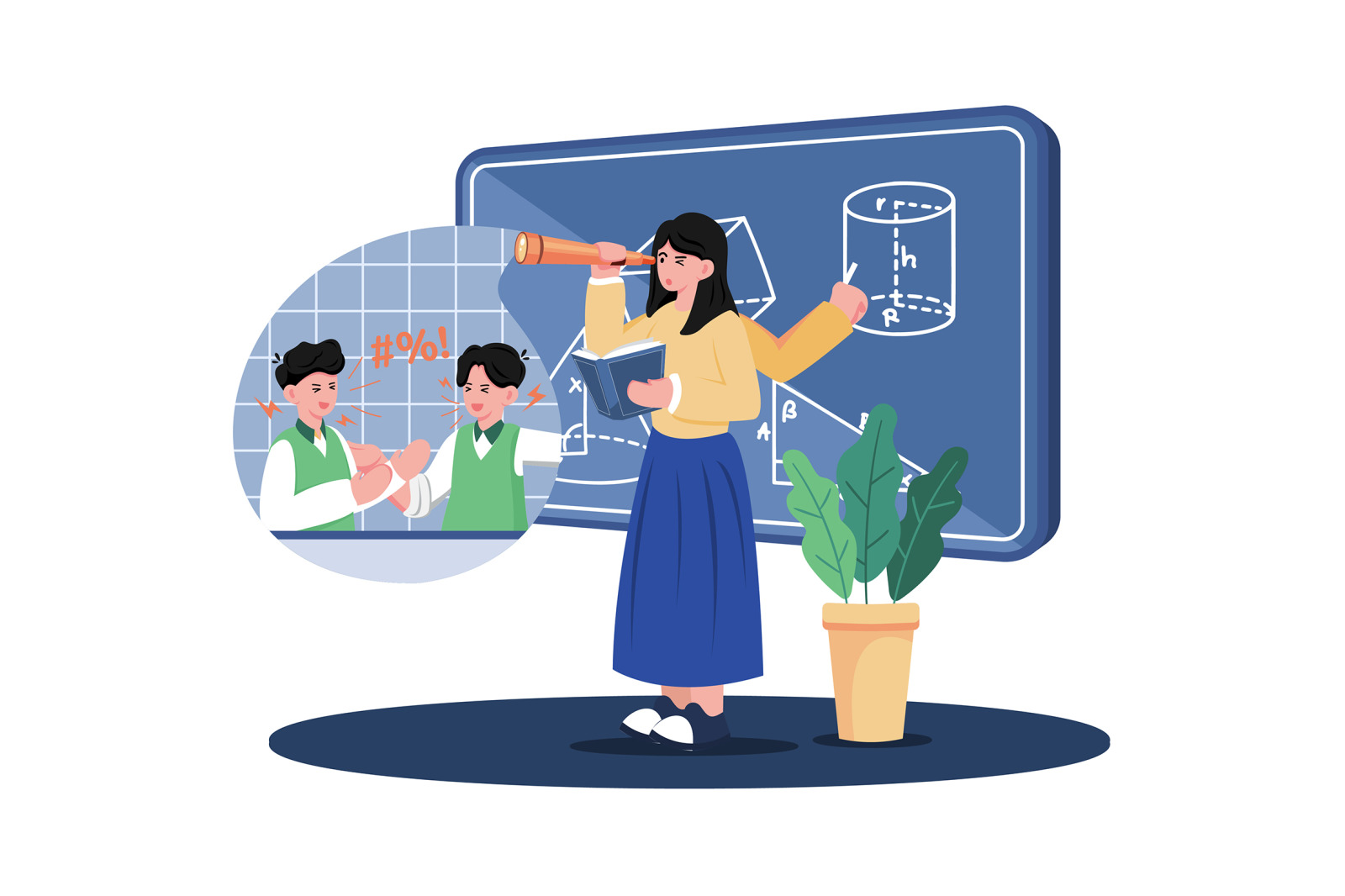 M731_Multitasking Concept Illustration Pack M731_Multitasking Concept Illustration Pack