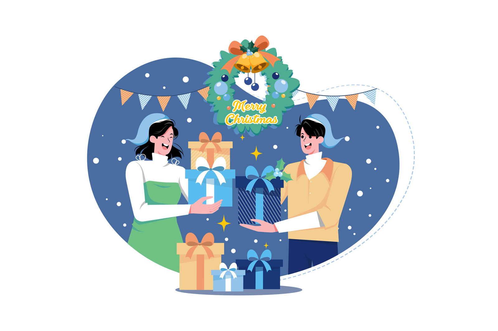 M522_Christmas Illustration Pack