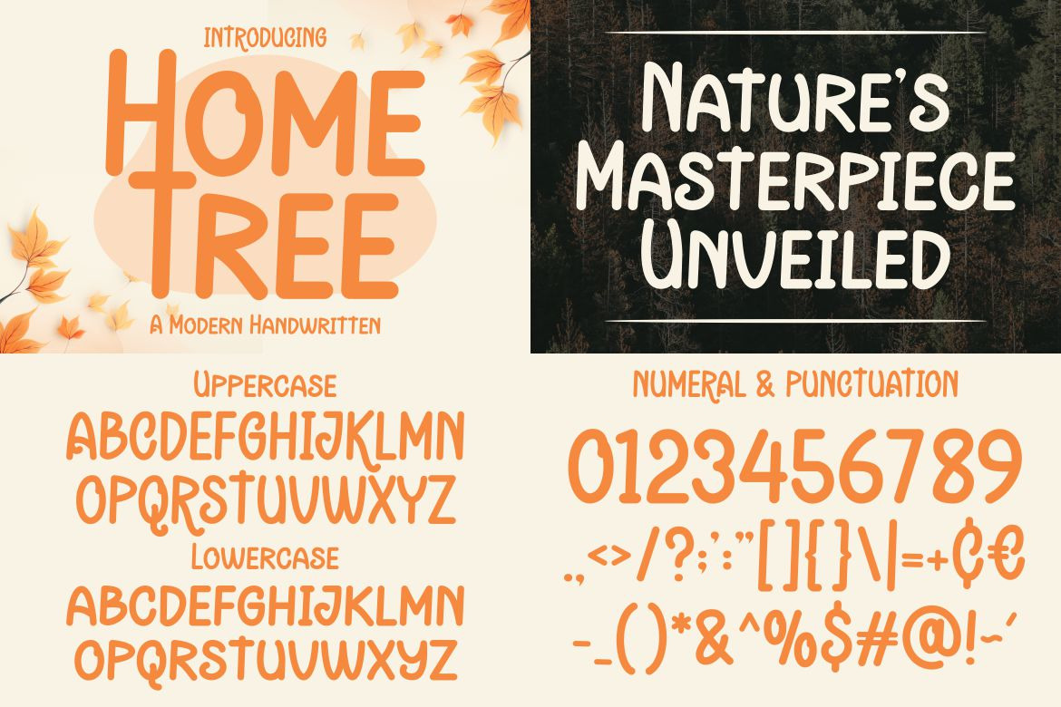 Autumn Modern Font Bundle