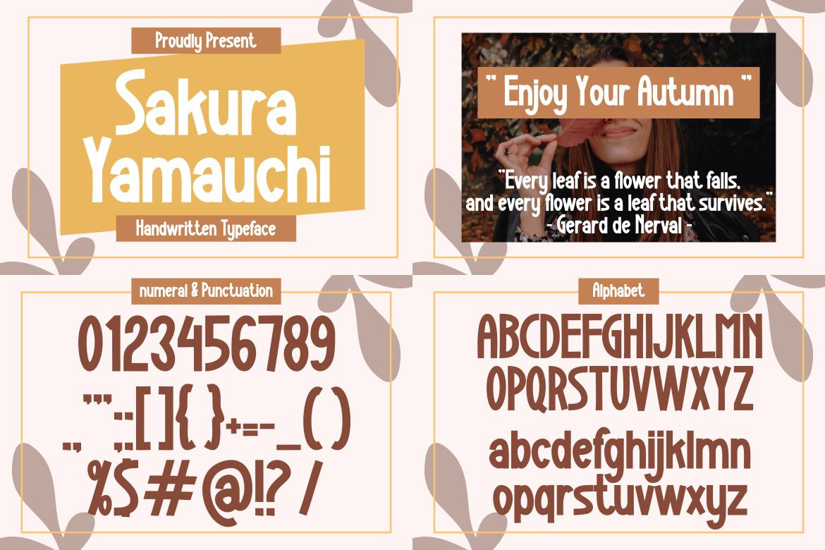 Autumn Modern Font Bundle