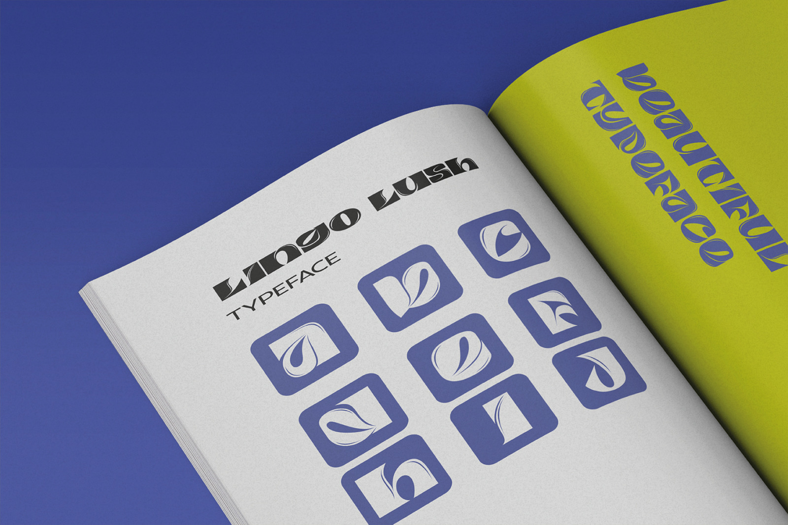 Lingo Lush - Surreal Typeface Lingo Lush - Surreal Typeface
