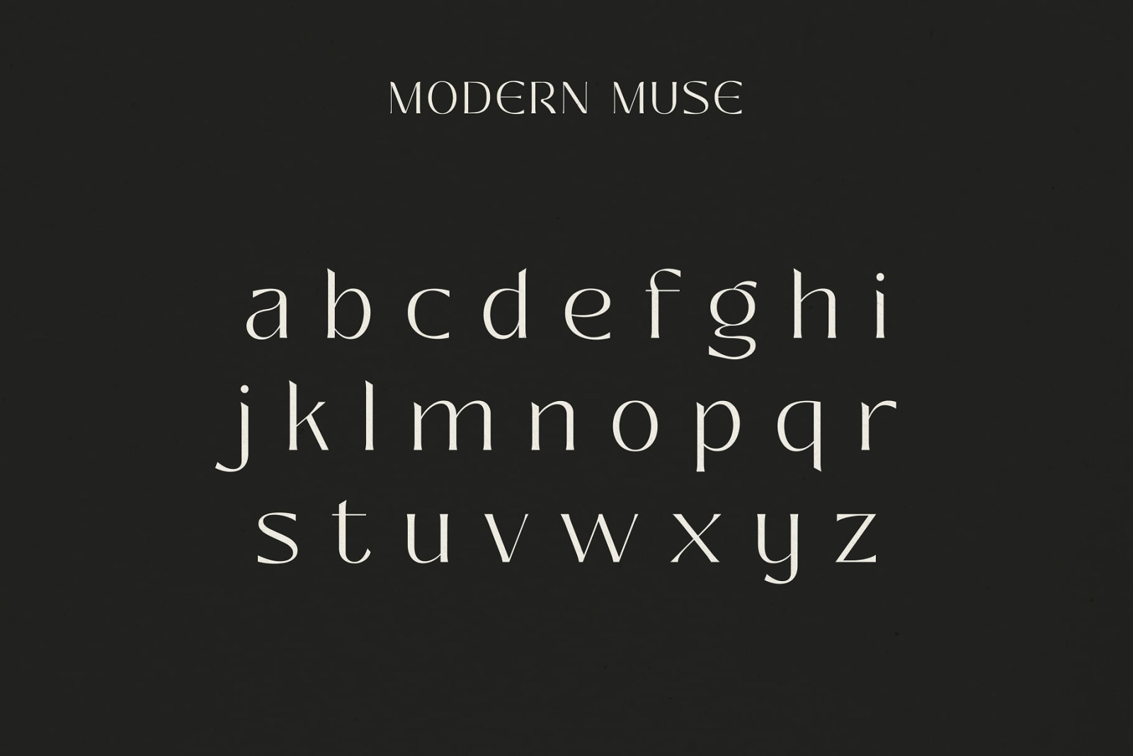 Modern Muse - Elegant Typeface