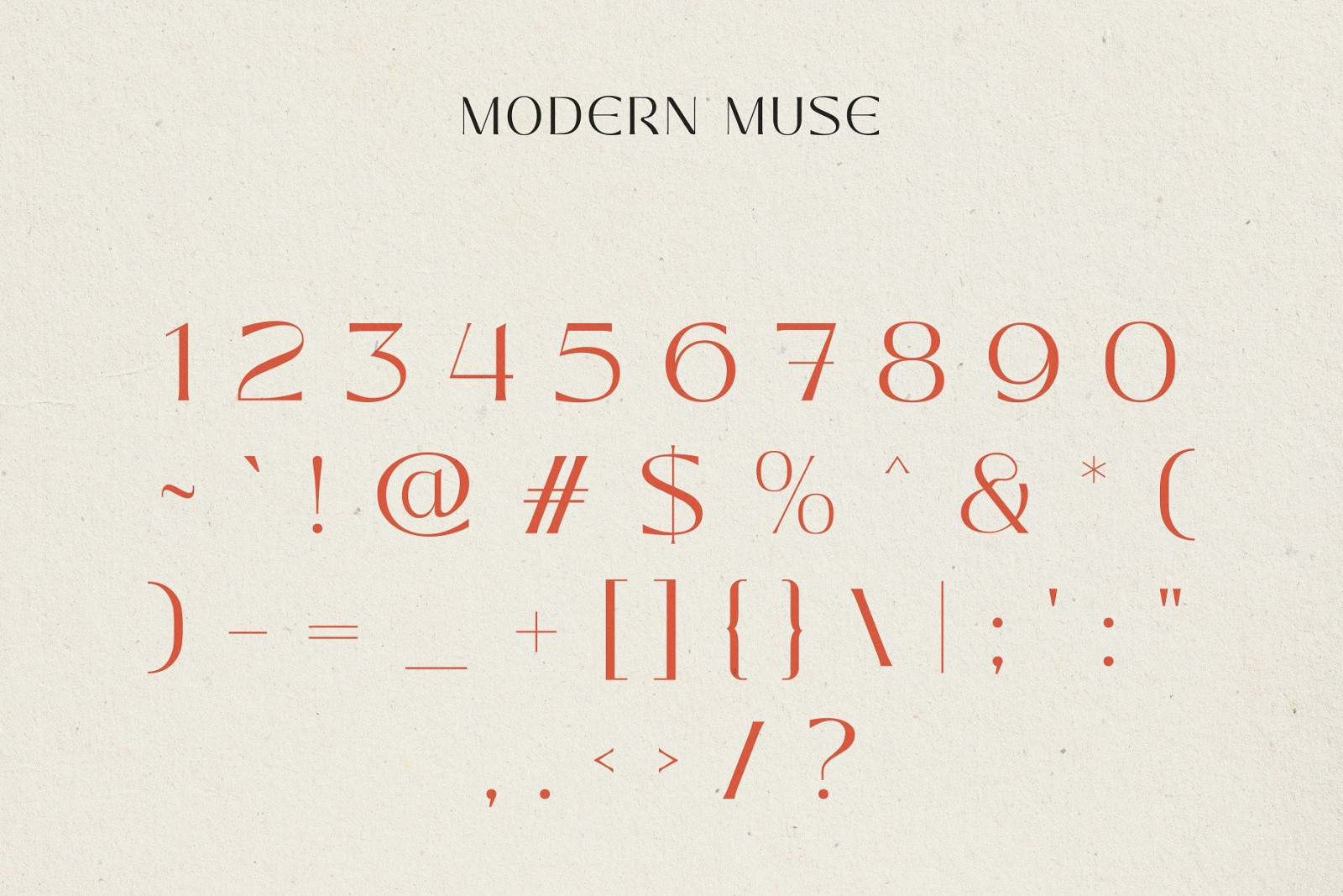 Modern Muse - Elegant Typeface