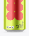 Metallic Drink Can Mockup