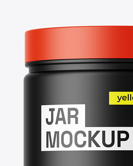 Matte Jar Mockup