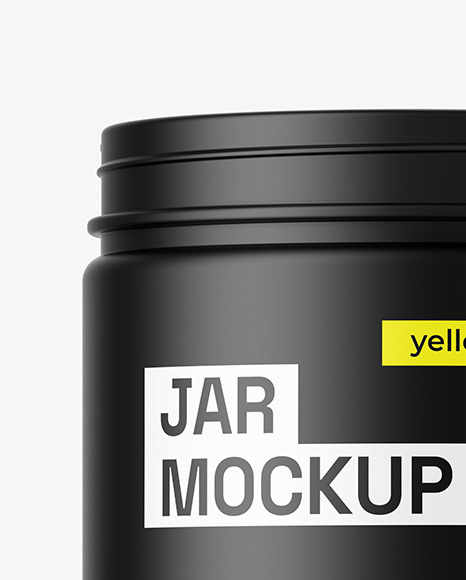 Matte Jar Mockup