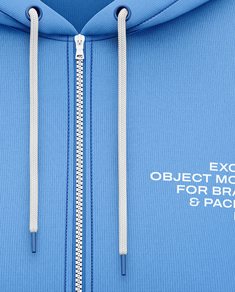 Women's Full-Zip Hoodie Mockup