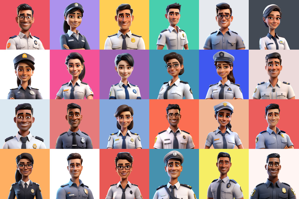 125 Animoji - Police 125 Animoji - Police