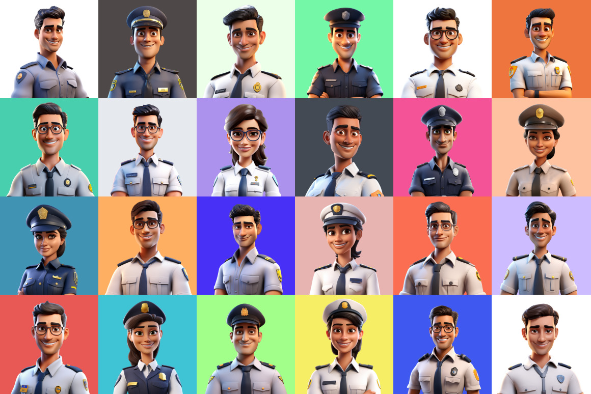 125 Animoji - Police 125 Animoji - Police