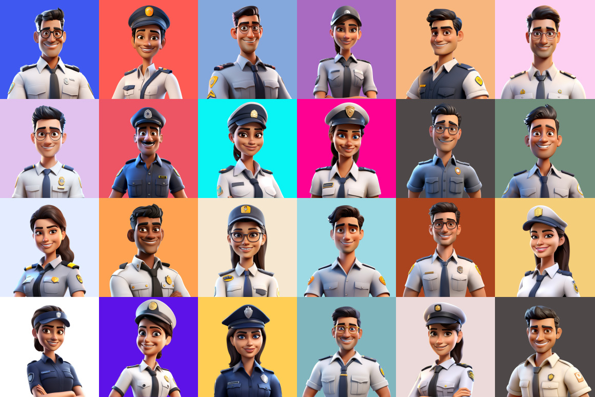 125 Animoji - Police 125 Animoji - Police