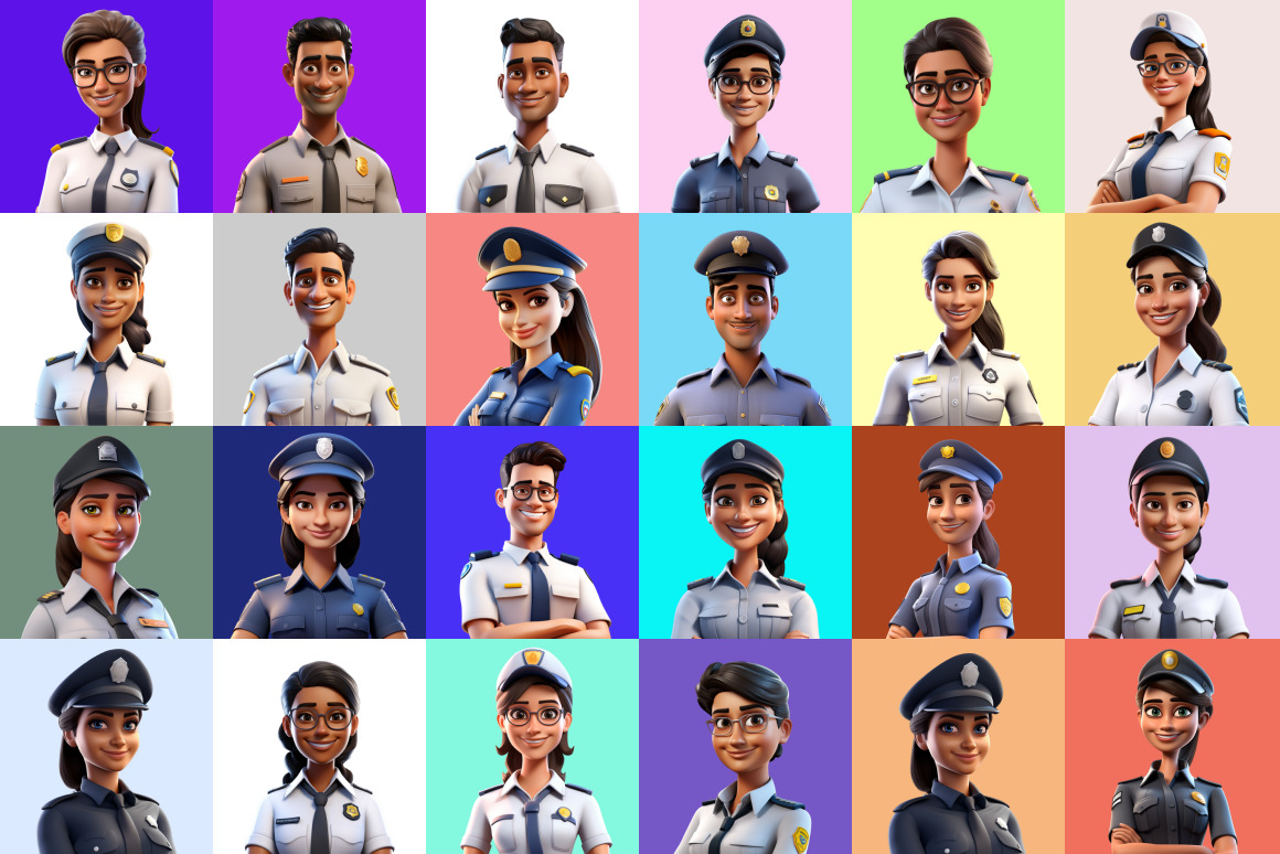 125 Animoji - Police 125 Animoji - Police