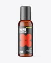 Amber Plastic Bottle Mockup Amber Plastic Bottle Mockup