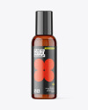 Amber Plastic Bottle Mockup Amber Plastic Bottle Mockup