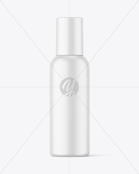 Matte Plastic Bottle Mockup