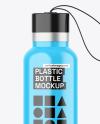 Glossy Thermos Bottle Mockup