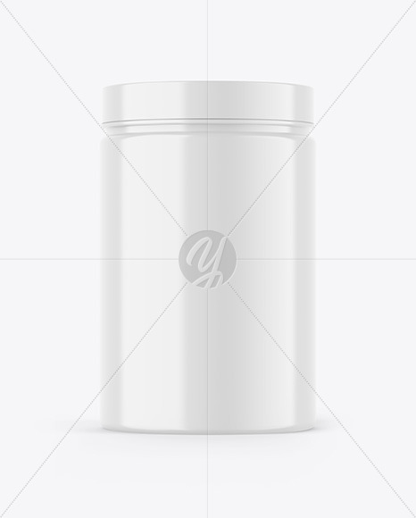 Glossy Jar Mockup