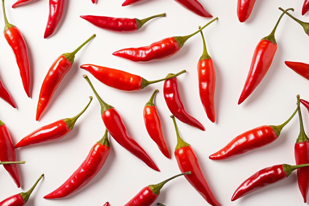 Chili pepper patterns