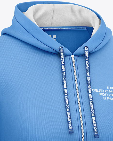 Women's Full-Zip Hoodie Mockup