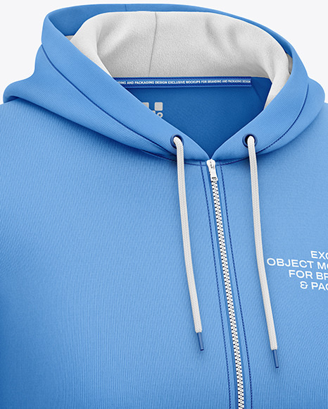 Women's Full-Zip Hoodie Mockup