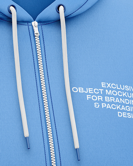 Women's Full-Zip Hoodie Mockup